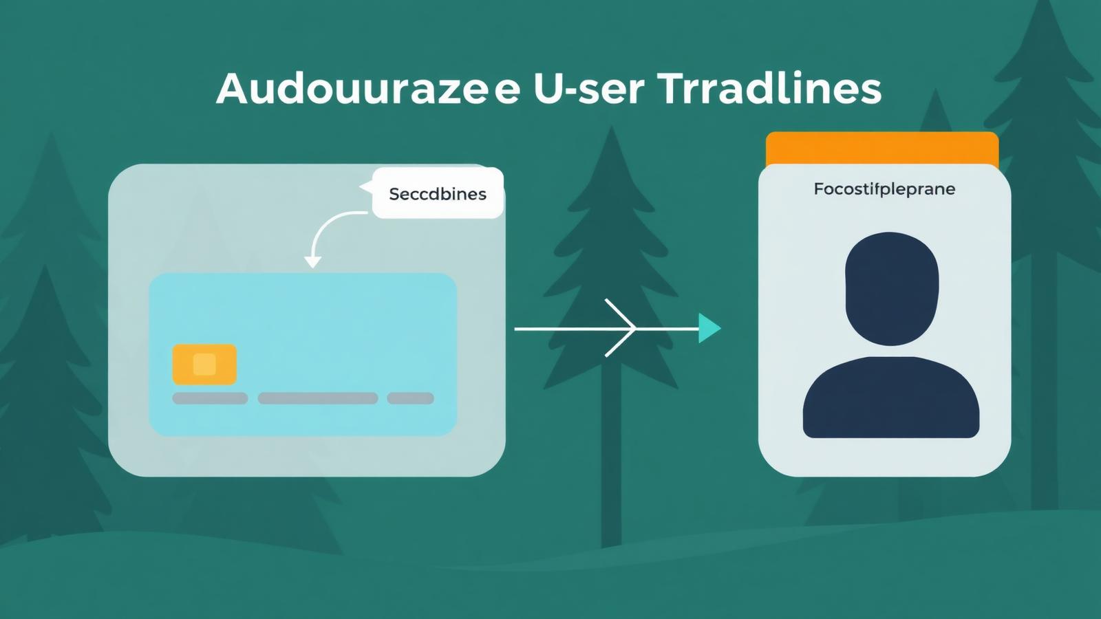 Infographic showing how an authorized user tradeline flows from a primary cardholder onto a second person's credit file in three steps